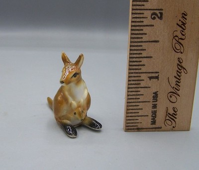 Vintage Bug House Kangaroo and Joey Figurine