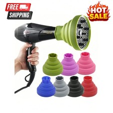 Universal Hair Diffuser Silicone Dryer Attachment Curl Styling Tool UK 