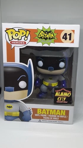 Funko Pop Classic TV Series Batman #41 Alamo City ComicCon Metallic