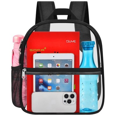 Oraben Clear Backpack Stadium Approved Clear Bag 12 x 6 x 11 in Small