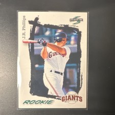 Score 1994 J.R. Phillips #303 San Francisco Giants Major League Rookie Card. rookie card picture