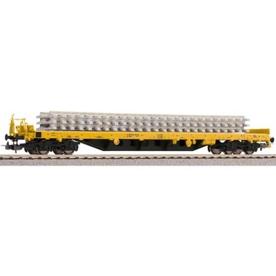 Piko 24501 H0-Flachwagen Rs beladen mit Betonschwellen Bauzug DBAG VI H0 Neu