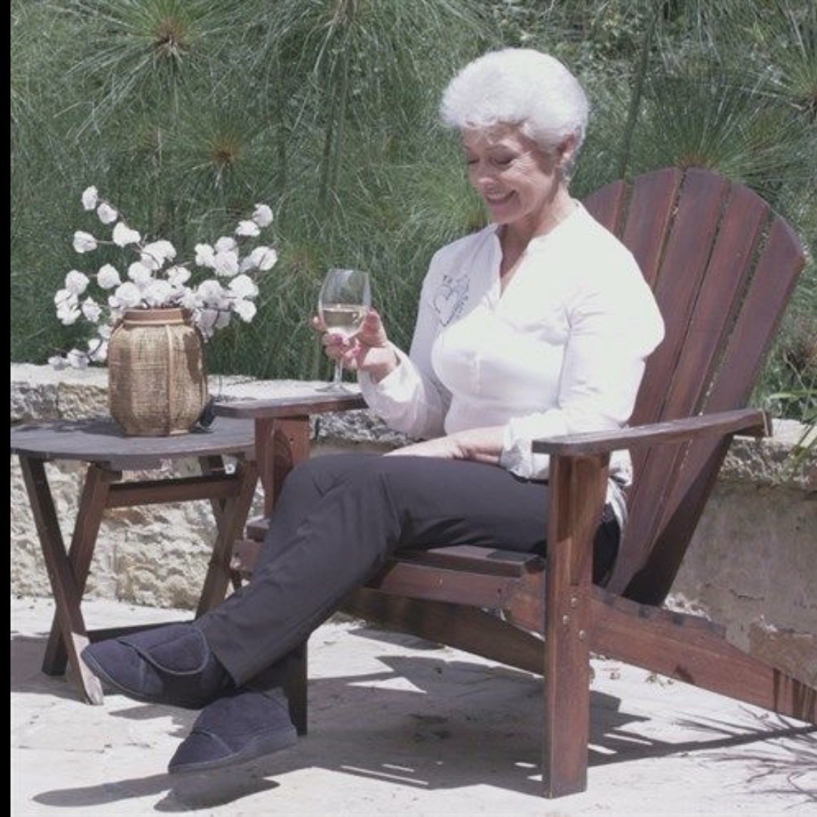 Black Fleece Slippers JML Comfy Wraps Size UK 27cm Unisex