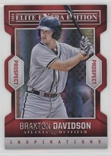 2014 Elite Extra Edition Prospects Inspirations Die-Cut Braxton Davidson #1 0b2