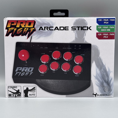 Subsonic - Pro Fight - Arcade Stick - PS4/PS3/Xbox One - NEU