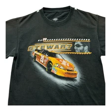 Tony Stewart #20 NASCAR VF Imagewear Black T Shirt Men’s Size L