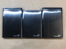 [Lot of 3] Seagate Backup Plus Portable Drive SRD0SP0 1TB External Hard Drive