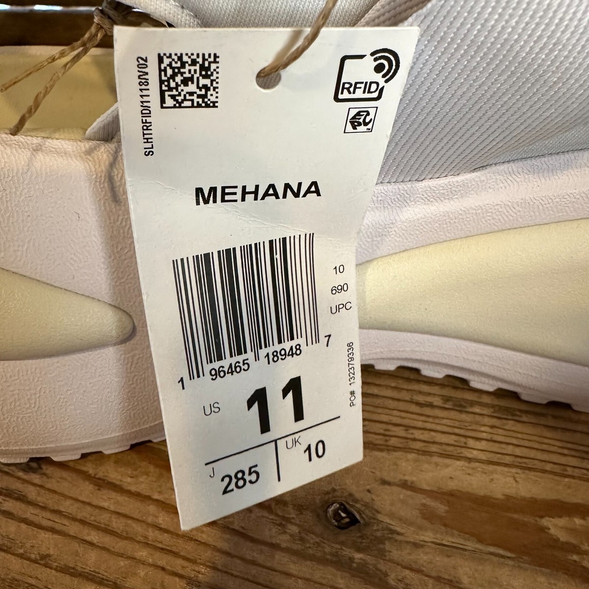 New NWOB Mens Adidas Mehana White Platform Chunky Comfort  display picture 1