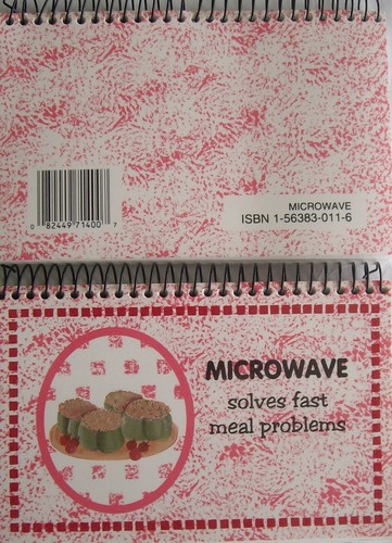 Microwave Cook Book Instruction Solves Fast Meal Problems (Book, 1993) Paperback - Picture 2 of 5