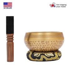 Tibetan Singing Bowl Set 4.2" Special portable design suitable for Meditation.