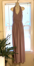 NWT David  s Bridal 2 halter dress long wedding formal NEW 24-469-1