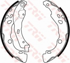 TRW Bremsbackensatz Bremsbacken hinten für Nissan Micra IV K13 Renault Clio BH_
