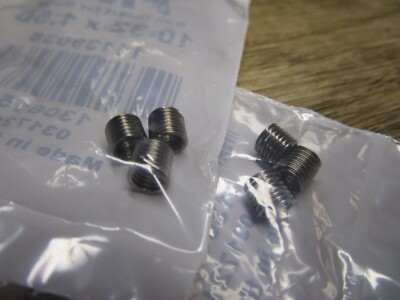 (6) #10-32 x 1.5D UNF 18-8 S/S Free Running Wire Insert