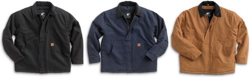 White Bear Chore Coat Duck Jacket Lined 