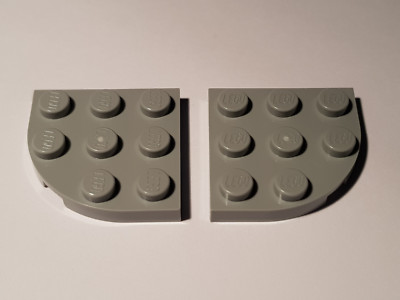 LEGO  2 x 30357 Platte 3 x 3 abgerundet hellgrau 4645412 (#FGB) Star Wars