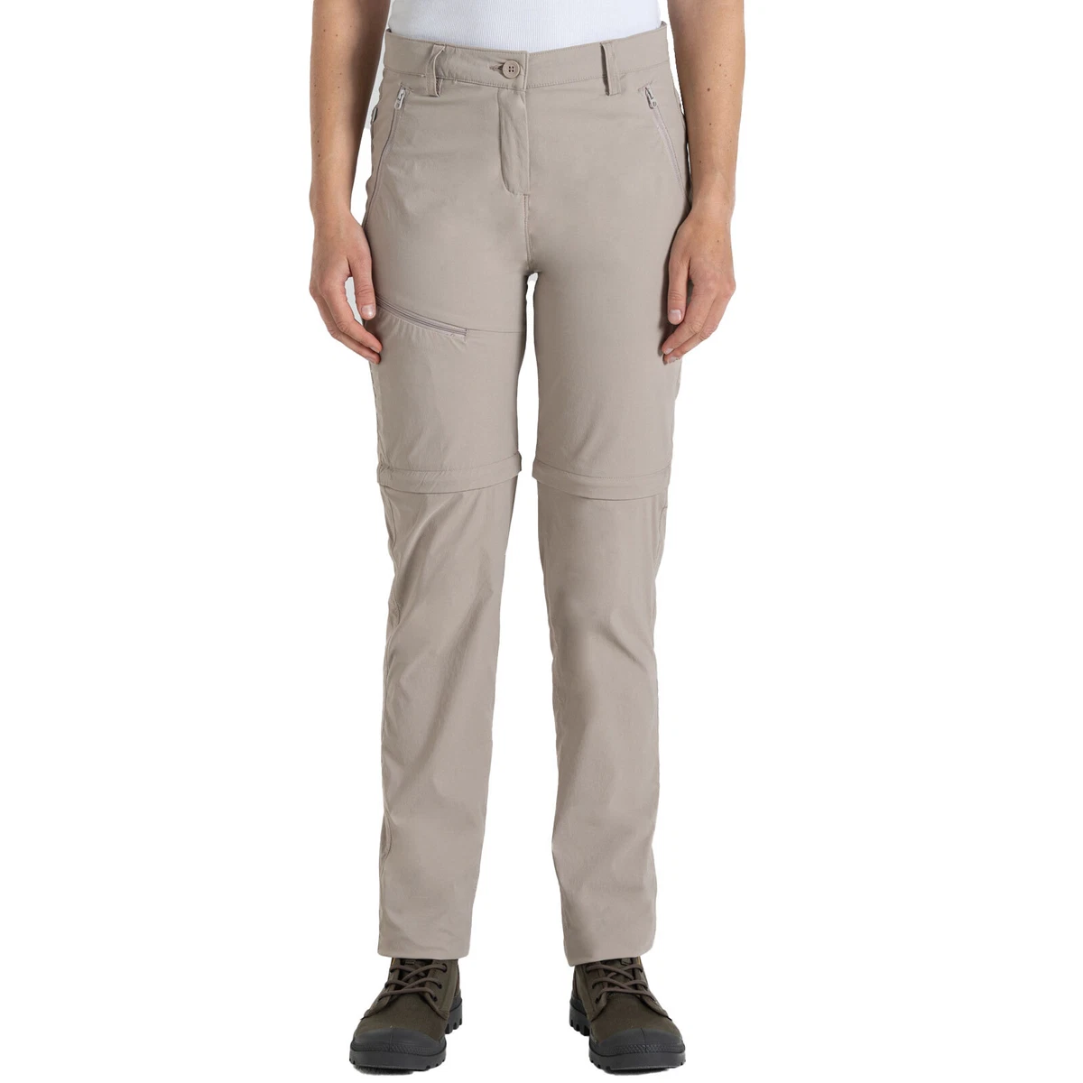 Craghoppers Jules Nosilife Pantalon de randonnée pour femme, Champignon doux, 20 UK R