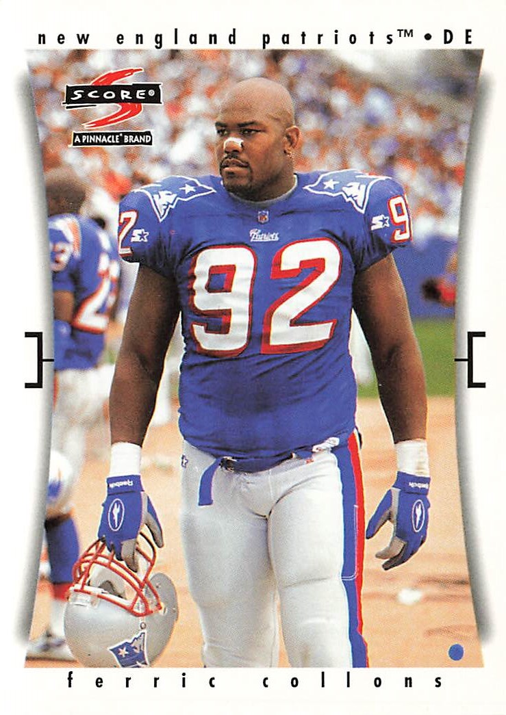 1997 Score #182 Ferric Collons New England Patriots | eBay
