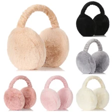 Women Winter Warm Ear Muffs Earflaps Girls Super Soft Cosy Plush Warmer Earmuff