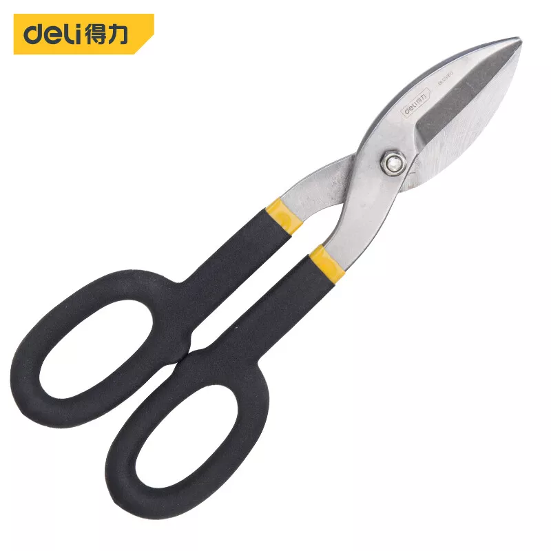 deli 10 inch Heavy Duty Sheet Metal Cutter Shears Snips Iron Scissors Shears