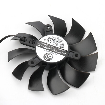 For EVGA GTX 1080Ti SC2 GAMING PLA09215B12H Graphics Card Dual 4-pin Cooling Fan