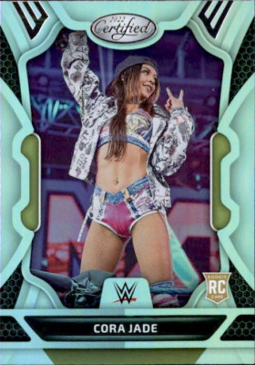 Cora Jade 2022 Panini Chronicles WWE Certified Rookie Card #231