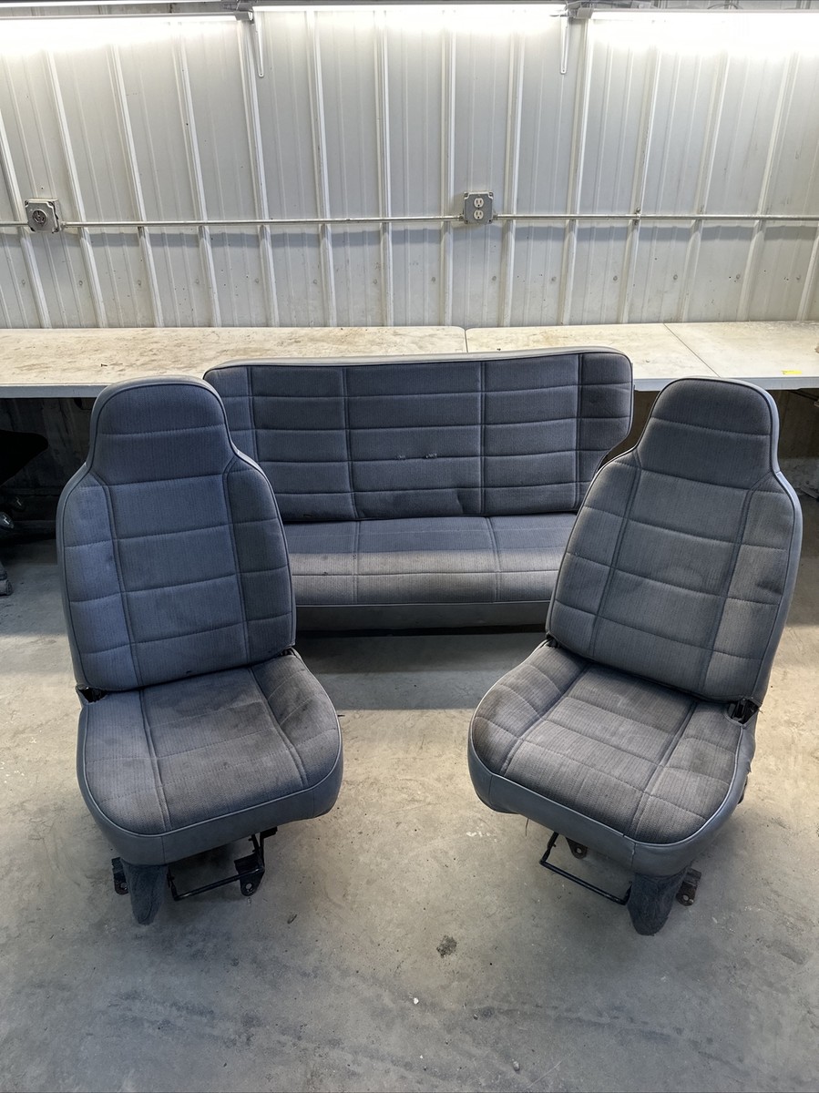 1984-1996 Jeep Cherokee XJ Front Driver's & Passenger Seats Rear