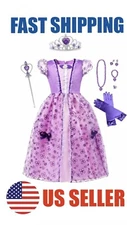 Sofia Dress Up Costume Set for Girls US Fast Shipping