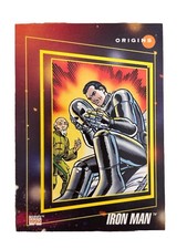 Excellent: Vintage 1992 Impel Marvel Universe Iron Man Trading Card