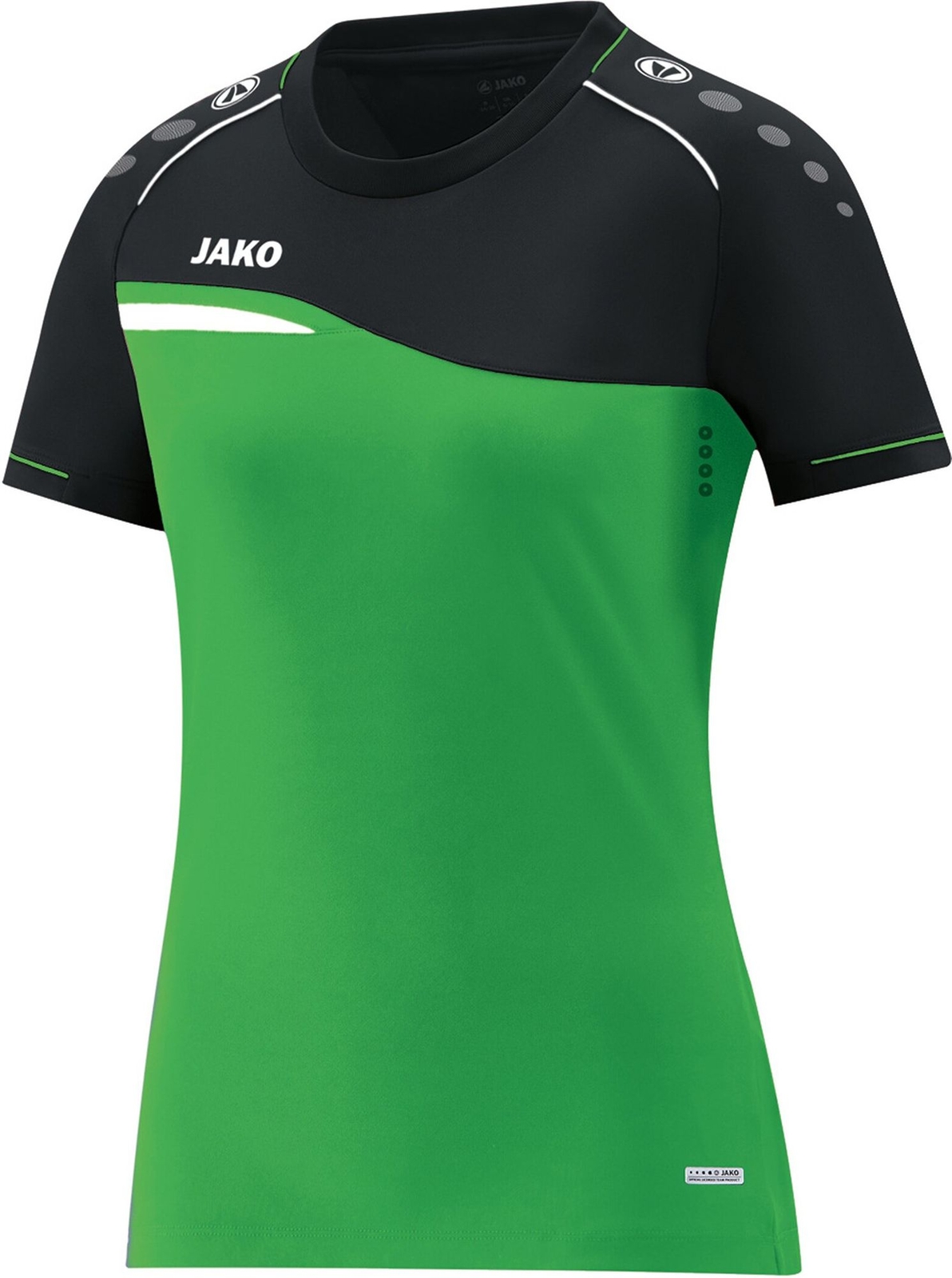 Jako T-Shirt Competition 20 - soft greenschwarz Gr 40 6890₽