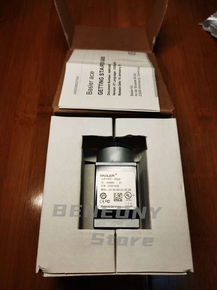 New in Box BASLER acA1300-30gm Industrial camera  ACA1300-30GM  Via Fedex DHL - Image 4 of 4