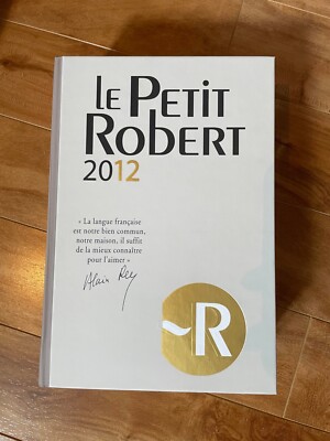 Édition collector-Le Petit Robert de la Langue Francaise 2012 