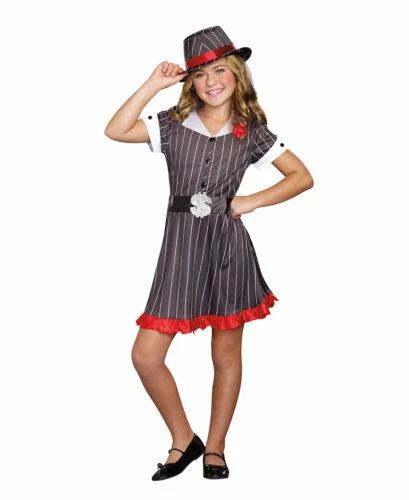 Disfraces Dreamgirl Gangster para Niñas
