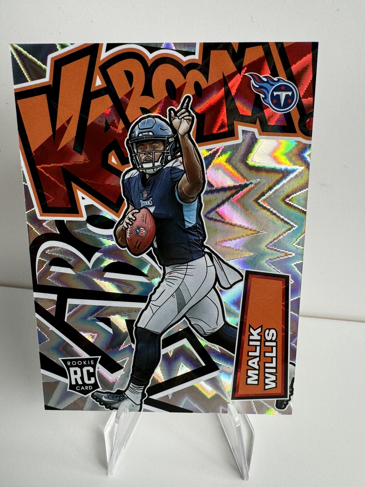Malik Willis Kaboom Rookie RC 2022 Panini Absolute Titans K38