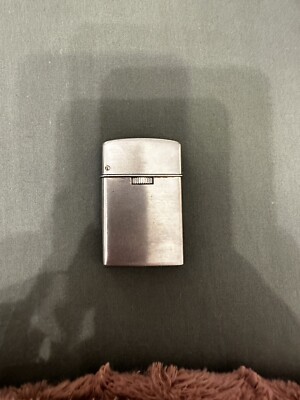 Sarome Lighter Japan vintage silver smoking pocket vtg mcm tobacciana gas torch
