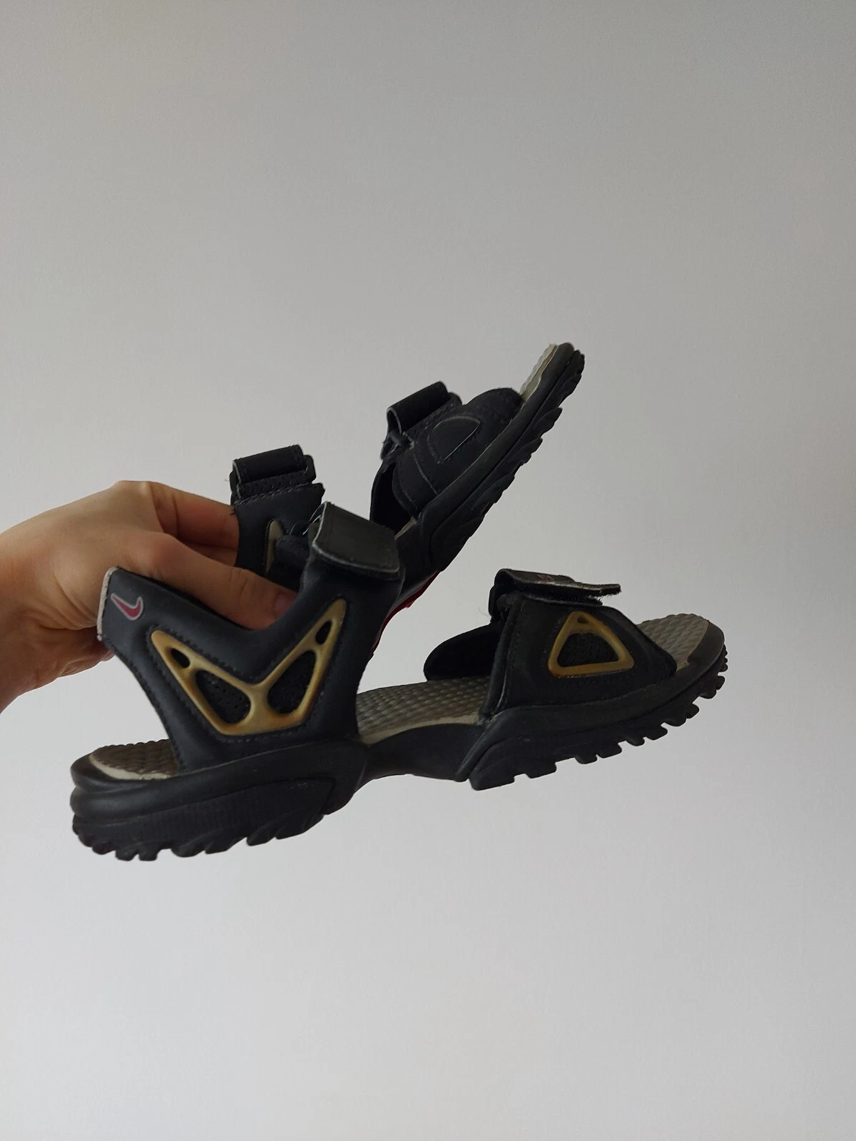 Nike ACG All Track 190090 061 Dual Strap Sport sandali neri da uomo EUR 40