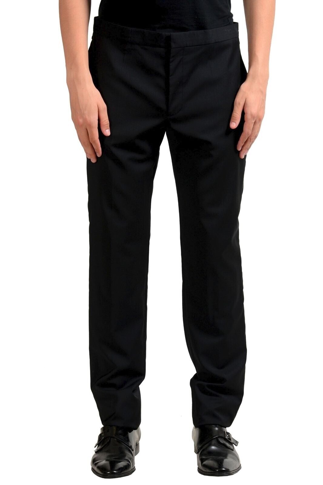 LAS DRESS PANT 38 Black L34 Semi Slim Fit