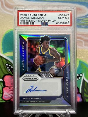 Prizm Rookie James Wiseman Auto PSA 【公式通販】