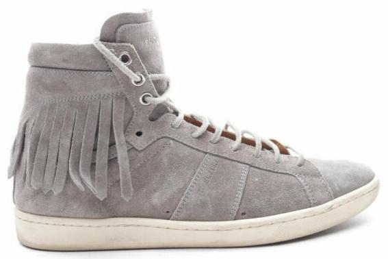Saint Laurent High Top Gray for sale | eBay