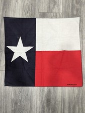 Texas Flag Bandana Doo Do Rag 23" x 21" New Biker Cap Hat Head Wrap, Free Shippi