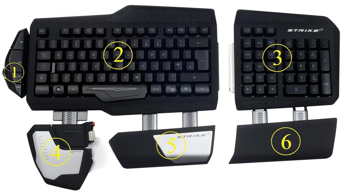 エレビット SteelSeries Apex 7 TKL (64646) Wired Keyboard for sale