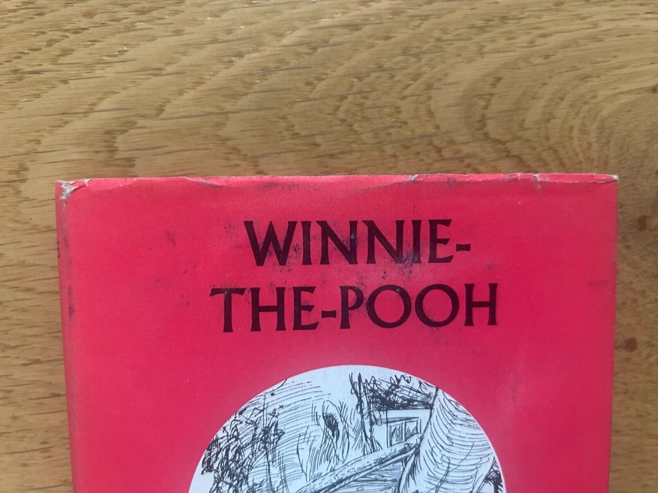 Winnie the Pooh - 4 BOOK COMPLETE SET 1965 Vintage HBDJ by A.A. Milne Very Neat - image 4 of 4