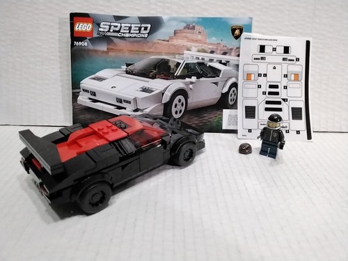 LEGO 76908 Speed Champions Lamborghini Countach Custom Black&Red - - 第 12/12 張圖片