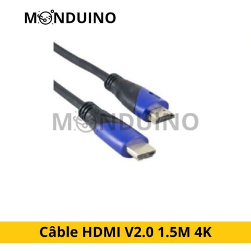 CABLE HDMI V2.0 1.5M 4K - Photo 1/1