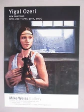 Yigal Ozeri Art Gallery Exhibit PRINT AD - 2005