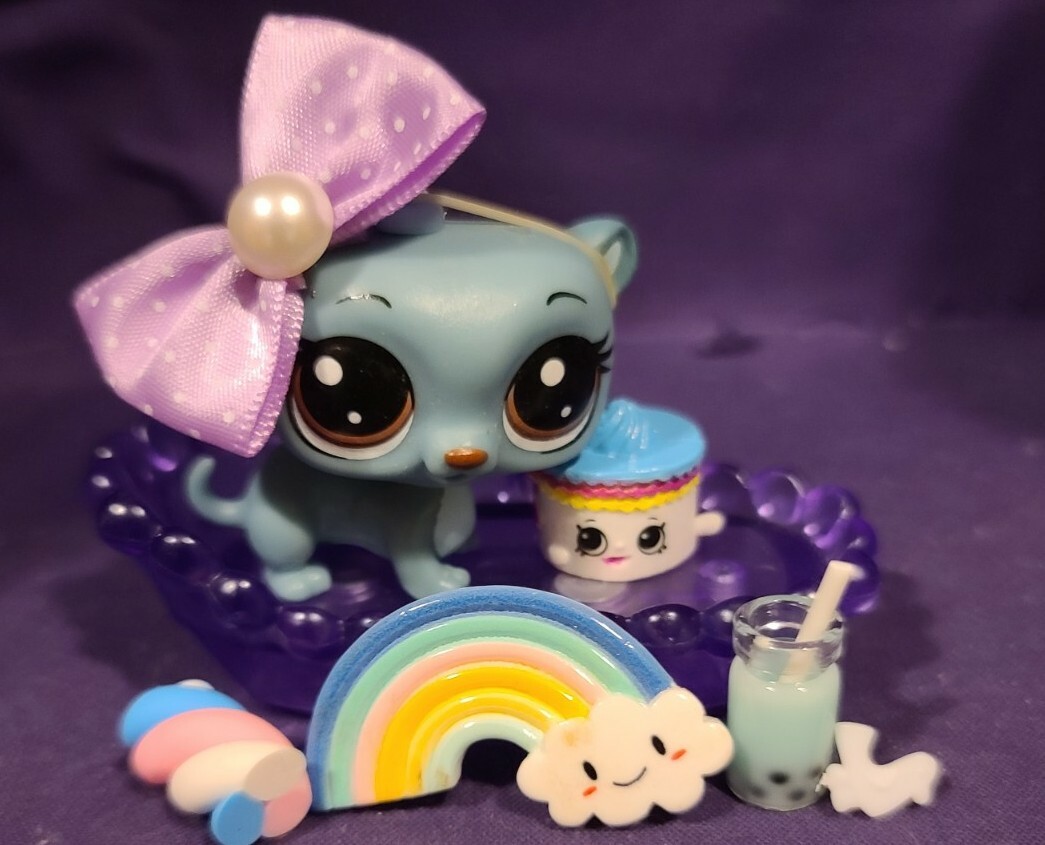 Littlest Pet Shop Pets in the City Single Weasel Bopper Belette