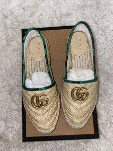 gucci raffia espadrilles