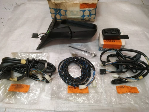 BMW E12 outside mirror right installation kit !NEW! NLA GENUINE 51169055284