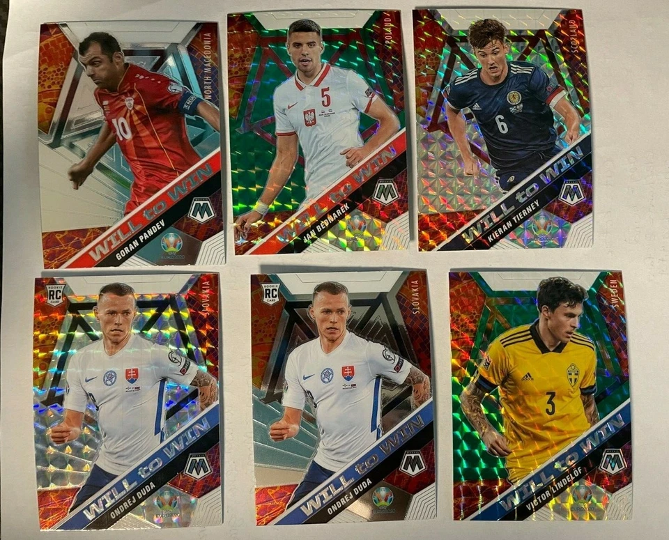 2021 Mosaic UEFA Euro Inserts Will to Win Pick PYC - Image 2 of 3
