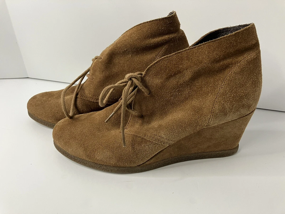 Steve madden clearance suede wedge booties
