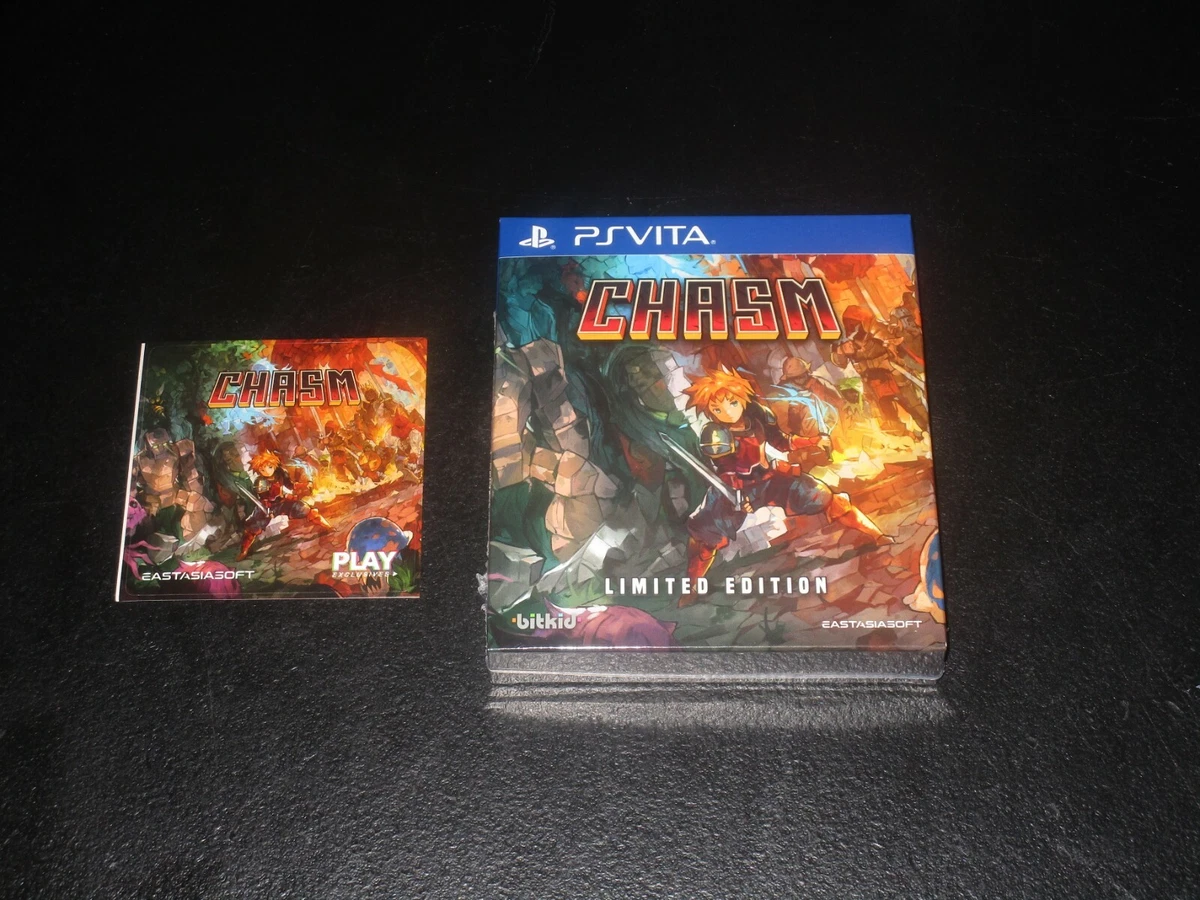 Chasm Limited Edition Sony PS Vita Sealed Import Sealed